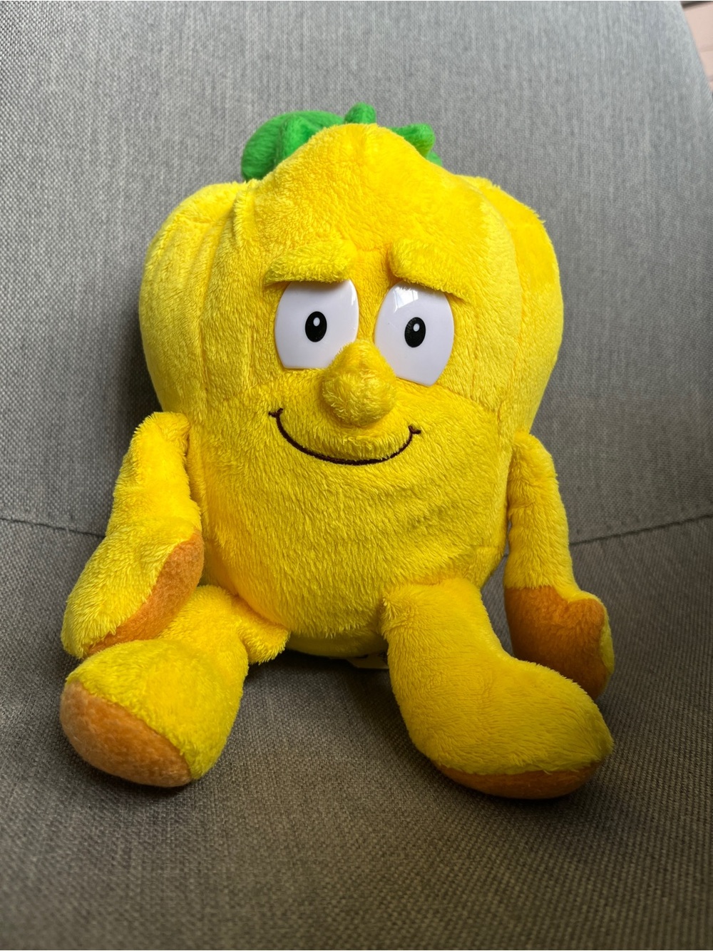 Goodness Gang Superfoodz yellow Bell Pepper Vegetable Plush